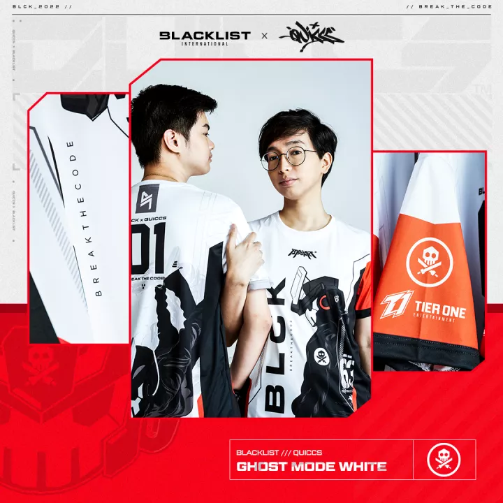 OhMyV33nus and Wise wearing Ghost Mode White Jersey