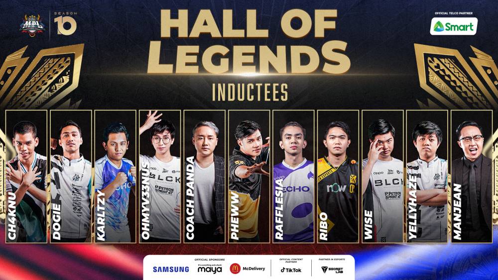 MPL PH Hall of Legends Inductees